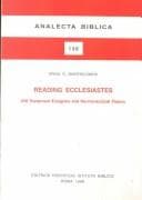 Tapa de Reading Ecclesiastes