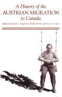 Tapa de A history of the Austrian migration to Canada
