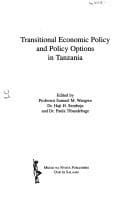 Tapa de Transitional economic policy and policy options in Tanzania