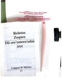 Tapa de Relatos Zoques