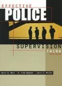 Tapa de Effective police supervision