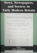 Tapa de News, newspapers, and society in early modern Britain