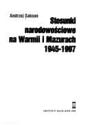 Tapa de Stosunki narodowościowe na Warmii i Mazurach, 1945-1997