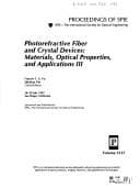 Tapa de Photorefractive fiber and crystal devices