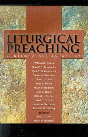 Tapa de Liturgical Preaching