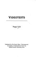 Tapa de Videotexts