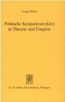 Tapa de Politische Konjunkturzyklen in Theorie und Empirie