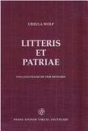 Tapa de Litteris et patriae