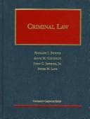 Tapa de Criminal law