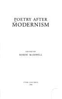 Tapa de Poetry after modernism