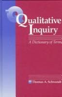 Tapa de Qualitative inquiry
