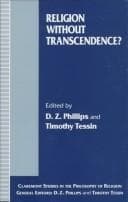 Tapa de Religion without transcendence?