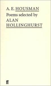 Tapa de A. E. Housman (Poet to Poet: An Essential Choice of Classic Verse)