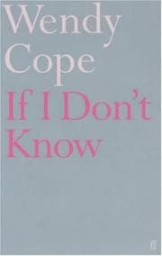 Tapa de If I don't know