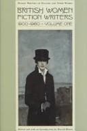 Tapa de British women fiction writers, 1900-1960