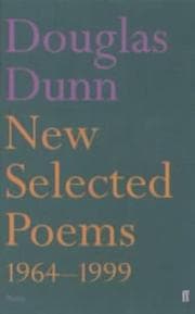 Tapa de New selcted poems, 1964-2000
