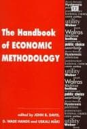 Tapa de The handbook of economic methodology