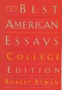Tapa de The best American essays