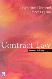 Tapa de Contract Law