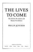 Tapa de The lives to come