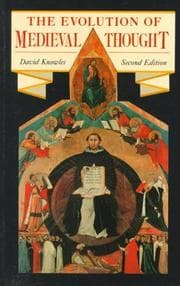 Tapa de Evolution of Medieval Thought