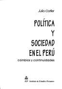 Tapa de Política y sociedad en el Perú