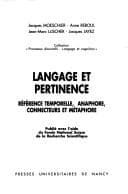 Tapa de Langage et pertinence