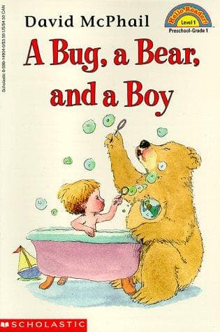 Tapa de A bug, a bear, and a boy