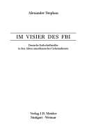 Tapa de Im Visier des FBI