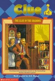 Tapa de The Clue in the Shadows (Clue Books, No 8)