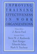 Tapa de Improving training effectiveness in work organizations