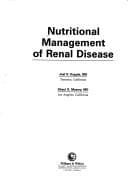 Tapa de Nutritional management of renal disease