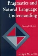 Tapa de Pragmatics and natural language understanding
