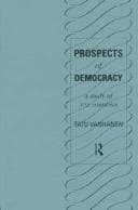 Tapa de Prospects of democracy
