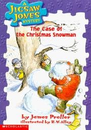 Tapa de The Case of the Christmas Snowman (Jigsaw Jones Mystery #2)