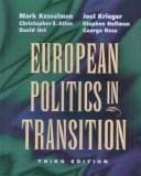 Tapa de European politics in transition