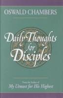 Tapa de Daily thoughts for disciples