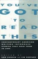 Tapa de You've got to read this