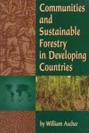 Tapa de Communities and sustainable forestry in developing countries