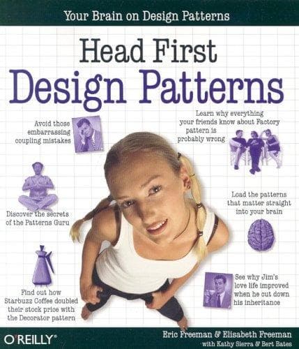 Tapa de Head First design patterns