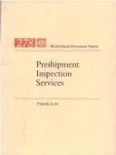 Tapa de Preshipment inspection services