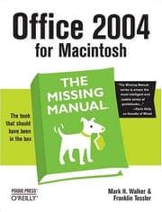 Tapa de Office 2004 for Macintosh