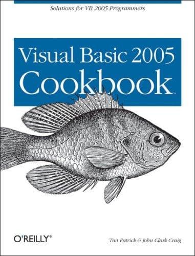 Tapa de Visual Basic 2005 Cookbook