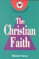 Tapa de The Christian faith
