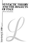 Tapa de Syntactic theory and the dialects of Italy