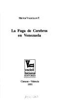 Tapa de La fuga de cerebros en Venezuela