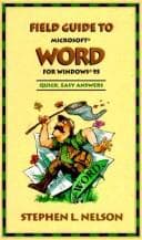Tapa de Field guide to Microsoft Word for windows 95