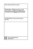 Tapa de Zwischen Abgrenzung und Verantwortungsgemeinschaft