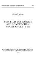 Tapa de Zum Bild des Königs auf ägyptischen Siegelamuletten