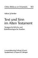 Tapa de Text und Sinn im Alten Testament